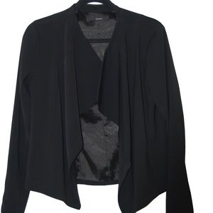 Elie Tahari Black Open Front Blazer, Women's Size S